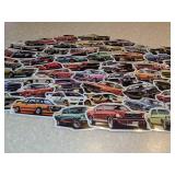 50 Total Brand New Sports Car Racing Stickers *P