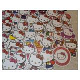 Brand New 50 Total Hello Kitty Stickers *P