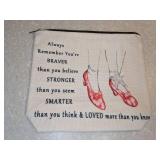 New Wizard Of Oz Inspired Cosmetic Bag Dorothy