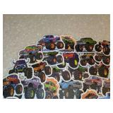 50 Total Brand New Monster Truck Stickers *P