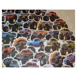 50 Total Brand New Monster Truck Stickers *P