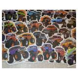 50 Total Brand New Monster Truck Stickers *P