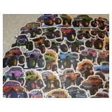 50 Total Brand New Monster Truck Stickers *P