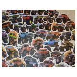 50 Total Brand New Monster Truck Stickers *P