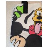 New Canvas Tote Bag Mickey Minnie Mouse Goofy Pluto Donald Duck *P