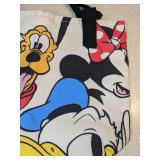 New Canvas Tote Bag Mickey Minnie Mouse Goofy Pluto Donald Duck *P