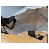 New Durable Vibrant Watercolor Horse Print Tote Bag Printed Both Sides *P