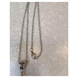 New Retro Cross Pendant Necklace Gothic Style Red *P