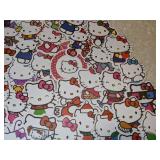 50 Total Brand New Hello Kitty Stickers And Pen *P