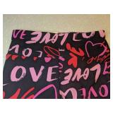 New No Boundaries Hi Rise Leggings Ankle Length Love Size XXS/XS *P