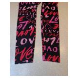 New No Boundaries Hi Rise Leggings Ankle Length Love Size XXS/XS *P