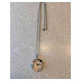 New Eye Of Providence Pendant Necklace Silvery *P