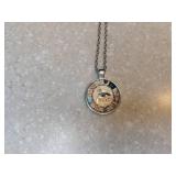 New Eye Of Providence Pendant Necklace Silvery *P