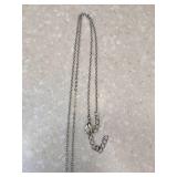 New Adorable Blue Turtle Pendant Necklace Silvery *P