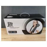 New Mirakel Shiatsu Neck & Back Massager with Heat $49.99 Retail *B