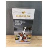 Brand New Safe Mandoline Slicer 5 in 1 Vegetable Cutter Strips Julienne Dicer Adjustable Thickness 0.1-8 mm for Kitench Fast Meal Prep Light Blue $39.90 Retail *B