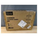 Brand New HAMITOR Corner Shower Caddy Tension Pole: 4 Tier Shampoo Storage Organizer for Inside Shower, Black $49.99 Retail *B