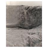 Large Dog Bed 40"x30"x3" Gray *B