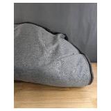 Large Dog Bed 40"x30"x3" Gray *B