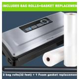 Brand New Precision Vacuum Sealer Machine Powerful Food Sealer 8-in-1 Easy Presets Compact Design Silver $119.00 Retail *B