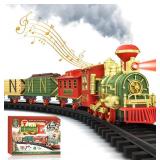 New MGparty Christmas Electric Train Set for Under The Tree *B