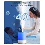 Esemoil 3.5L Smart WiFi Cool Mist Bedroom Humidifier *B