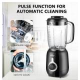 Brand New 700W Smoothie Countertop Blender with 40oz Cup for Shakes and Smoothies 3-Speed for Crushing Ice Puree and Frozen Fruit with Autonomous Clean $49.99 Retail *B