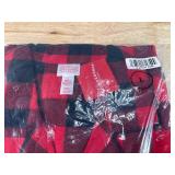 Brand New Target Wondershop 2-Piece Pajama Set, Red and Black Checkered, Women
