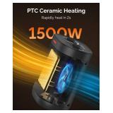 Brand New 1500W Space Heaters for Indoor Use, Portable PTC Ceramic Space Heater, *B
