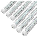 New CNSUNWAY LED Shop Light 4FT, 40W 5200LM 6500K Super Bright, T8 Integrated LED Tube Light, V Shape $69.99 Retail *B