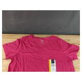 Two Brand New Members Mark Short Sleeve T-Shirts Blue Pink Women