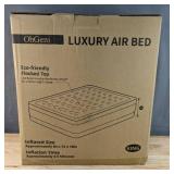 New King Air Mattress with Built in Pump 18 Inch Elevated Quick Inflation/Deflation Inflatable Bed Blue $149.99 Retail *B