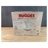 Brand New Huggies Skin Essentials Diapers Size 2 (12-18 lbs), 186 Count *N