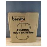Brand New Beinilai Collapsible Pedicure Foot Spa with Heat and Massage and Bubble Jet $49.99 Retail *B