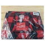 Brand New Target Wondershop 2-Piece Pajama Set, Red and Black Checkered, Women