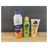 Brand New Wild Topics Sunscreen, Aftersun Spay, and Studio Selection Sunscreen *N