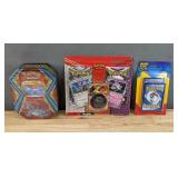 Brand New Pokémon Armarouge, Revavroom & Houndstone Foil Cards with 2 Booster Pack and Coin, Pokémon TCG Blister Pack with 1 Foil Card and Pokémon Trading Card Game Salamence Tin *N