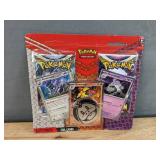 Brand New Pokémon Armarouge, Revavroom & Houndstone Foil Cards with 2 Booster Pack and Coin, Pokémon TCG Blister Pack with 1 Foil Card and Pokémon Trading Card Game Salamence Tin *N