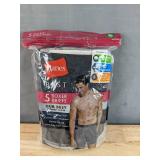 Brand New Hanes Five Pair Boxer Briefs Men