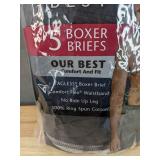 Brand New Hanes Five Pair Boxer Briefs Men