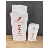 Brand New Native Brand Body Wash And Deodorant *N