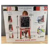 Brand New F.A.O Schwarz 3-in-1 Art Studio Sketch & Glow Easel *N