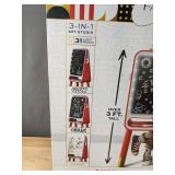 Brand New F.A.O Schwarz 3-in-1 Art Studio Sketch & Glow Easel *N