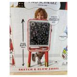 Brand New F.A.O Schwarz 3-in-1 Art Studio Sketch & Glow Easel *N