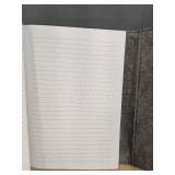 Brand New World of Journals Fabric Snap Closure Gray Felt Case with Lined Journal *N