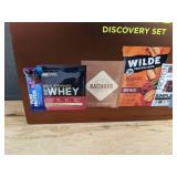 Brand New Fitness Discovery Set Whey Protein Brownie Bar Buffalo Chips *N