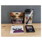 Brand New Cosmetics: Revlon ColorStay Eyeshadow, BYS Glitter Face & Body Kit, Covergirl Mascara, ColorMates Eyelash Kit *N