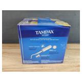 Brand New 100 Tampax Pearl Tampons Regular Absorbency - Unscented *N