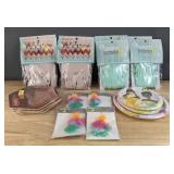 Brand New 8 Spritz Backdrop 3 ft. x 8 ft., 30 Spritz 8.1" Snack Plates, 4 Spritz Bows, 16 Disney Princess 6 3/4" Plates and 8 Disney Princess 8 5/8" Plates *N