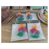 Brand New 8 Spritz Backdrop 3 ft. x 8 ft., 30 Spritz 8.1" Snack Plates, 4 Spritz Bows, 16 Disney Princess 6 3/4" Plates and 8 Disney Princess 8 5/8" Plates *N